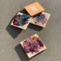 Colourful Blooming Flowery Coasters | Set Of Two Left, thumbnail 4 of 7