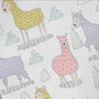 Colourful Llama Wrapping Paper Roll / Folded, thumbnail 2 of 2