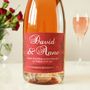 Ruby 40th Wedding Anniversary Personalised Champagne, thumbnail 5 of 7