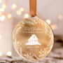 Our New Family Home 2022 Personalised Christmas Bauble, thumbnail 1 of 7