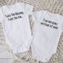 Twice The Blessings Twice The Fun Twin Baby Gifts, thumbnail 2 of 7