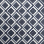 Vintage Style Blue Lattice Geometric Wallpaper, thumbnail 2 of 2