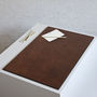 Personalised Leather Desk Mat, thumbnail 3 of 5