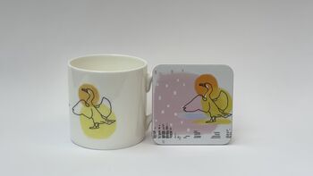 Cormorant Song Bone China Mug, 8 of 8