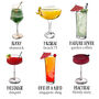 Personalised Secret Message Cocktail Personality Print, thumbnail 6 of 9