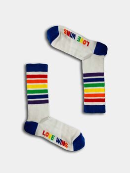 Rainbow Pride Novelty Sock Gift Set, 5 of 7
