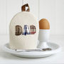 Personalised Name Egg Cosy Gift, thumbnail 1 of 12