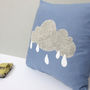 Rain Cloud Nursery Cushion, thumbnail 6 of 7