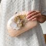 Alaya Peach Clutch, thumbnail 5 of 7