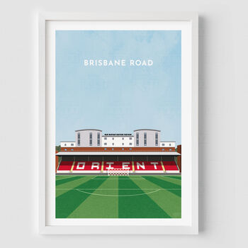 Football Stadium Minimalist Art Print Gift Request Any Stadium, 11 of 12