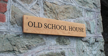 Engraved House Sign Plaque Cut To Any Size, 4 of 12