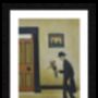 Flower Delivery Lowry Style Art, thumbnail 2 of 2