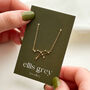 Constellation Star Sign 18k Gold Plated Necklace, thumbnail 1 of 4