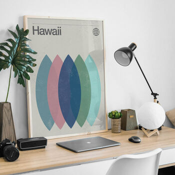 Hawaii Travel Poster Print, 3 of 3
