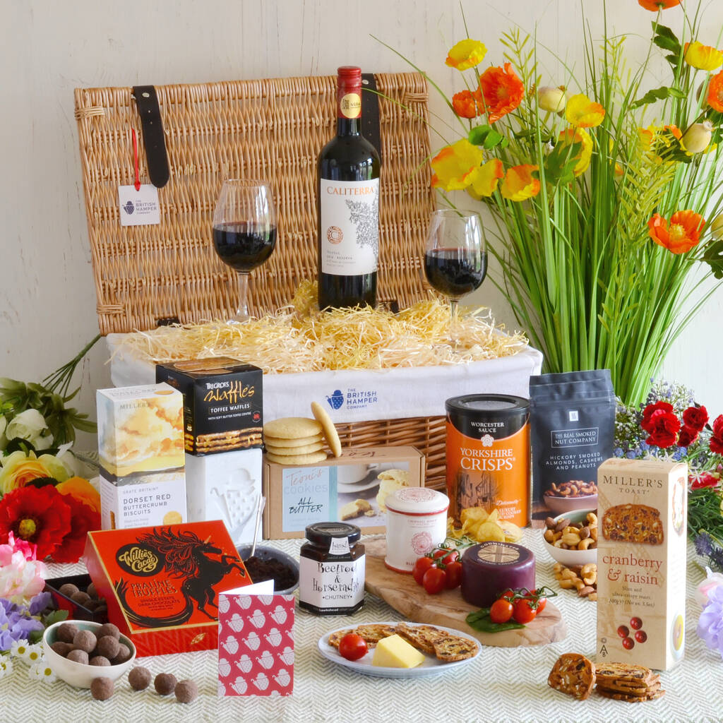Connoisseur's Wine And Cheese Basket, 1 of 7