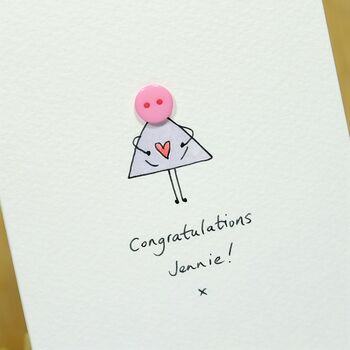 Personalised 'Button Mummy' Handmade Card, 11 of 12