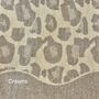 Leopard Print Cashmere Blend Super Soft Blanket Scarf, thumbnail 8 of 10