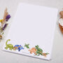 A4 Letter Writing Paper With Cute Dinosaurs, thumbnail 3 of 4
