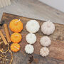 Pumpkin Spice Scented Candles In Halloween Orange Set, thumbnail 2 of 7