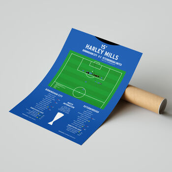 Harley Mills Goal – Efl Cup Final 2025 Peterborough Print, 2 of 2