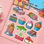 Cake Sticker Sheet | Cute Stickers, thumbnail 4 of 5