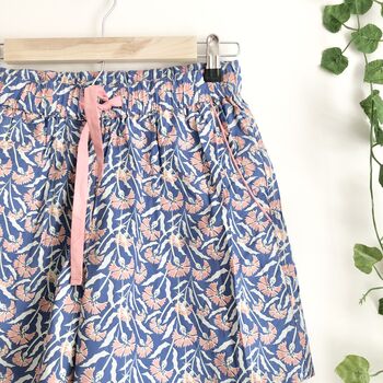 Floral Print 100% Cotton Pj Shorts, Pyjama Shorts, 3 of 5