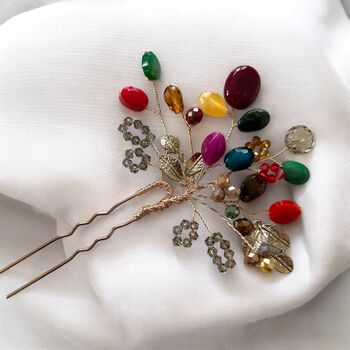 Aurora Bloom Hair Pin, 3 of 5