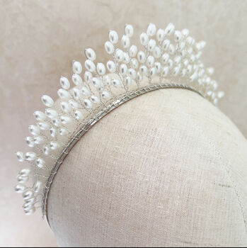 White Pearl Headband, 2 of 5