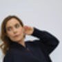 Margot Sweatshirt In Navy Blue, thumbnail 1 of 7