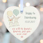 Personalised Wedding Gifts Ceramic Heart, thumbnail 1 of 4