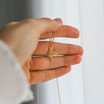 Resilience Gift Hummingbird Necklace, 3 of 6