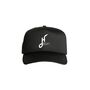 Hoy Ranch Trucker Hat Black / White, thumbnail 1 of 4