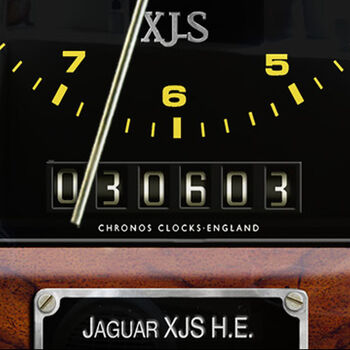 Personalised Jaguar Xjs Speedo Wall Clock, 4 of 4
