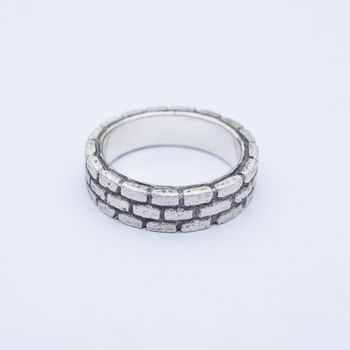 Brick Silver Ring, 3 of 4