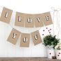 I Love You Bunting, Engagement Party, Proposal Bunting, thumbnail 1 of 3