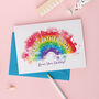 Rainbow Father's Day Card, thumbnail 2 of 4