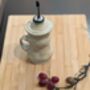 Ceramic Porcelain Oil Or Vinegar Bottle, thumbnail 2 of 6