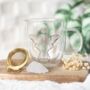 Tea Gifts Double Wall Glass Mug With Quartz Tea Infuser, thumbnail 6 of 9