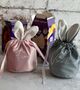 Easter Bunny Luxury Feel Treat Bag Personalised, thumbnail 1 of 3