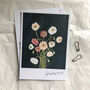 Hand Illustrated ‘Flowers By Post’ Postcard Set, thumbnail 6 of 7