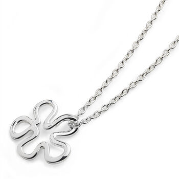 Open Splash Silver Pendant, 2 of 4