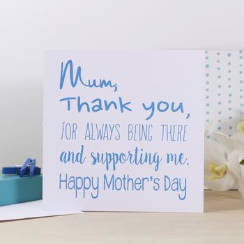Personalised Mother's Day Card, 3 of 9