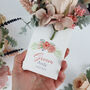 Floral Pocket Square Wedding Flowers, thumbnail 10 of 12
