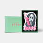 Ghostface Phonecall Halloween Letterbox Iced Cookie, thumbnail 4 of 11