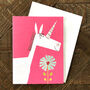 Mini Unicorn Greetings Card, thumbnail 5 of 5