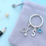 Personalised Stethoscope Keyring Veterinary Gift, Doctor, Nurse Keyring Graduation, thumbnail 2 of 6