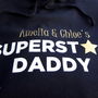 Personalised Superstar Daddy Hoodie, thumbnail 2 of 4