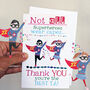 Personalised Superhero Teacher Card, thumbnail 1 of 12