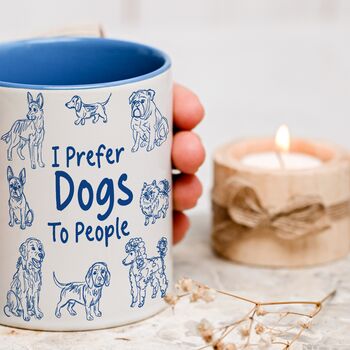 I Prefer Dogs To People – Funny Coffee Mug, 4 of 5