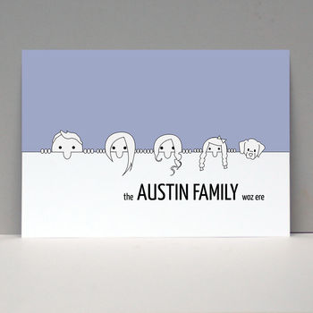 Personalised Family Print, 2 of 6